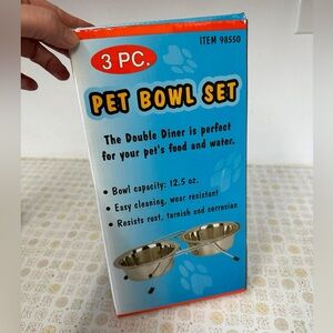 Pet Bowl Set